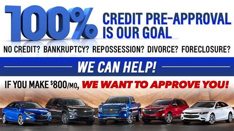 100 guaranteed auto loan approval.